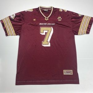 Colosseum NCAA Boston College Eagles #7 Maroon Football Jersey Sz XL